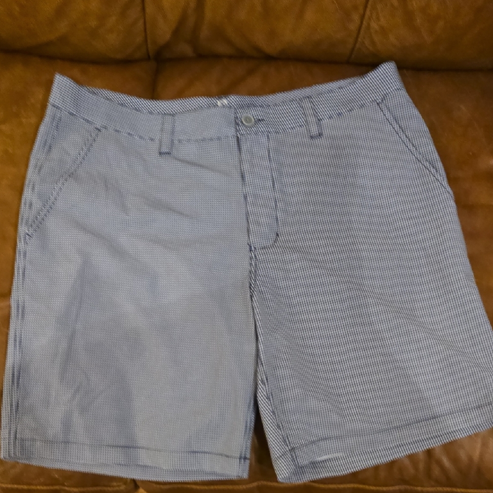 Men's SOUTHERN TIDE Blue Checkered Shorts SIZE 38